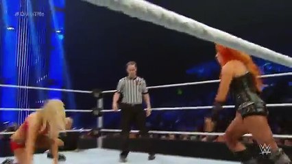 Becky Lynch vs Charlotte Divas Championship Match SmackDown, January 7, 2016