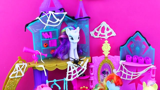 My Little Pony Play Doh Halloween Costumes MLP Princess Haunted Crystal Palace Castle Play