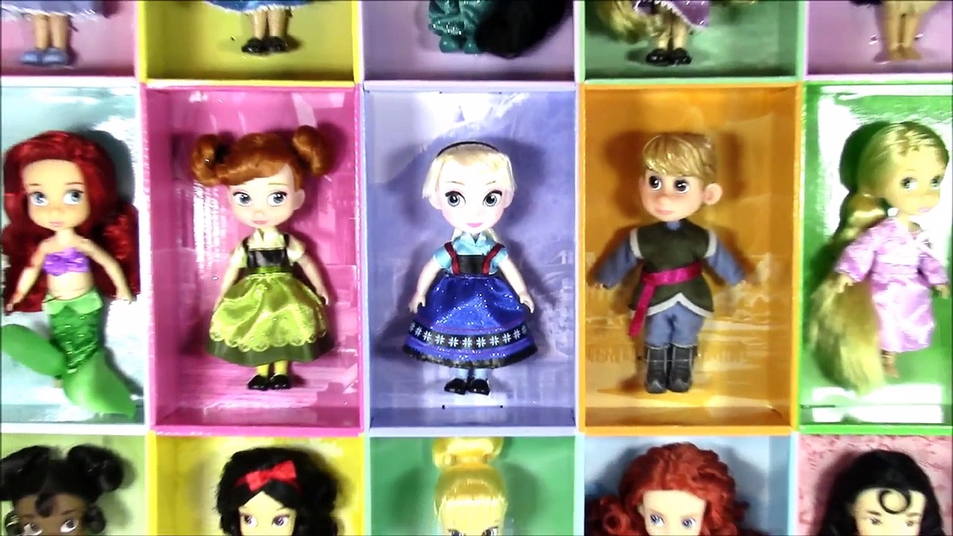 ⁣MIGNON DISNEY Frozen Elsa, Ann et Plus encore! Mini Princesse Disney Poupée Jouets Module De la Disn