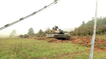 Ultra Powerful Anti Land Mine Tank in Action M1 Abram Assault Breacher Vehicle