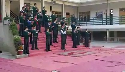 Presenting to Army Public School