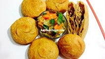 Fried Sattu Litti-Sattu Kachori-Sattu Puri Recipe-How to make Perfect Bihari Style Litti
