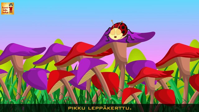 Lennä lennä leppäkerttu | Suomen lastenlauluja | Finnish kids songs
