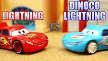 Disney Cars Lightning McQueen vs Dinoco Lightning Playing the Fast as Lightning Game iPad App