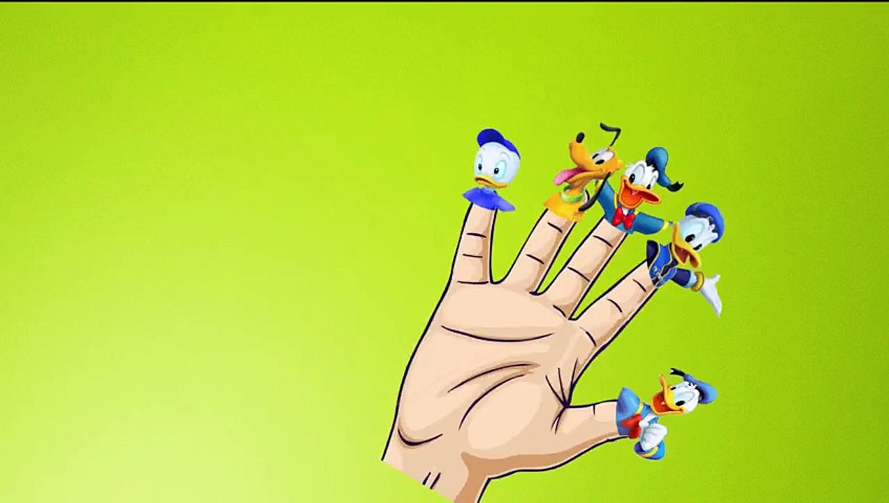 Finger Family Children Nursery Rhymes Mickey Mouse Donald Duck Cartoons | Tom & Jerry Fing