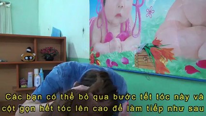 Einfache niedlichen Frisuren für Schule oder spielen Teil 1