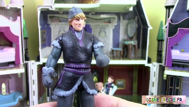 Château Reine des Neiges Jouets Frozen Castle of Arendelle Playset Play doh Pâte à modeler