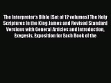 [PDF Download] The Interpreter's Bible (Set of 12 volumes) The Holy Scriptures In the King