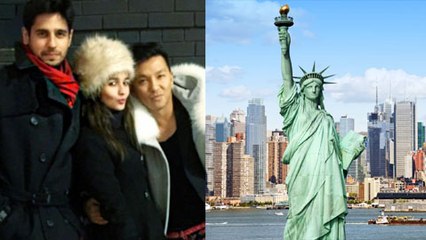 Sidharth Malhotra And Alia Bhatt Spotted Together In New York