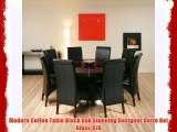 Modern Coffee Table Black Oak Stunning Designer Retro Not Glass 97A
