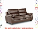 Knightsbridge 3 2 Seater Brown Leather Sofas Suite