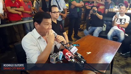 Rodrigo Duterte on cursing