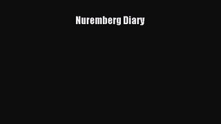 Nuremberg Diary [Download] Full Ebook