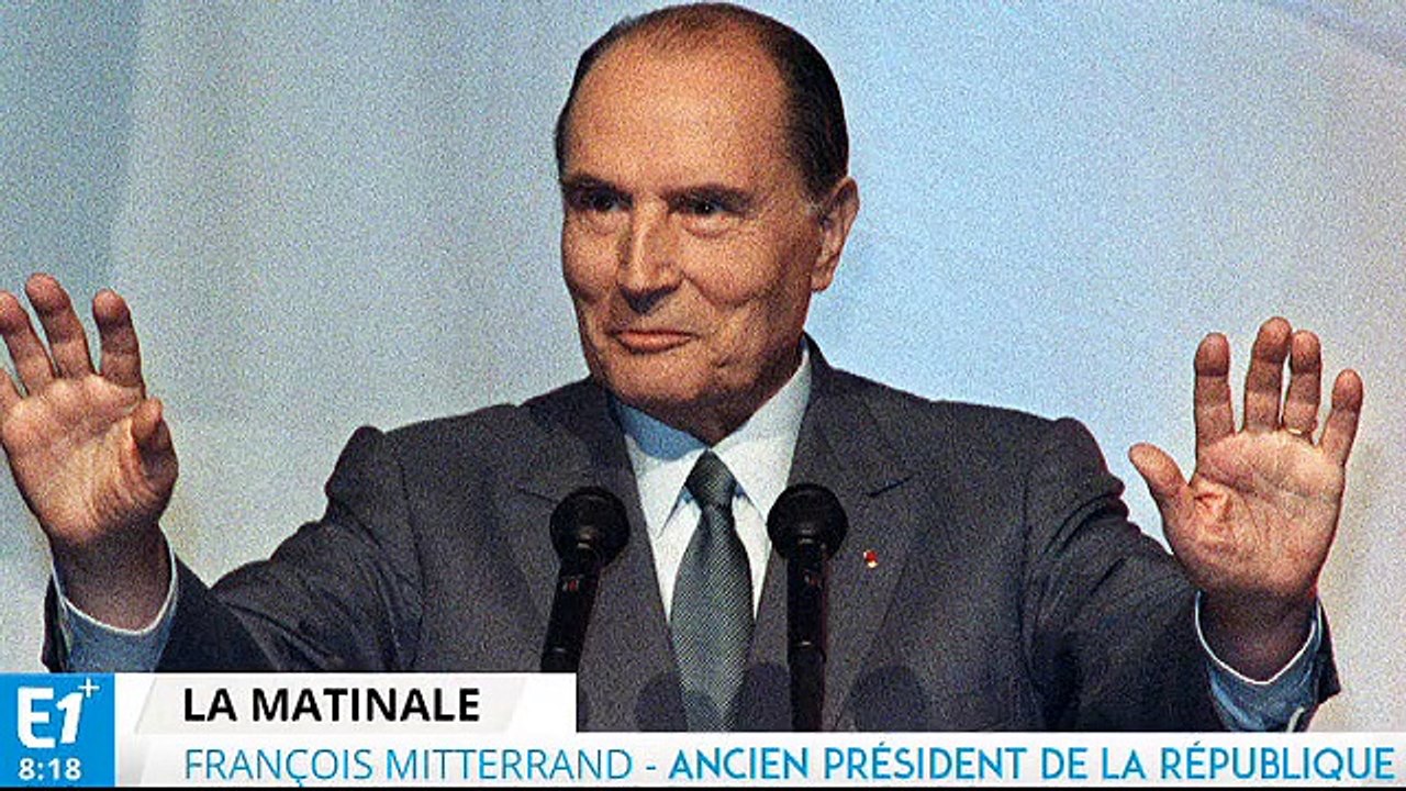 EVENEMENT - François Mitterrand répond aux questions de Jean-Pierre Elkabbach