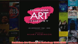 FeminismArtTheory An Anthology 19682000