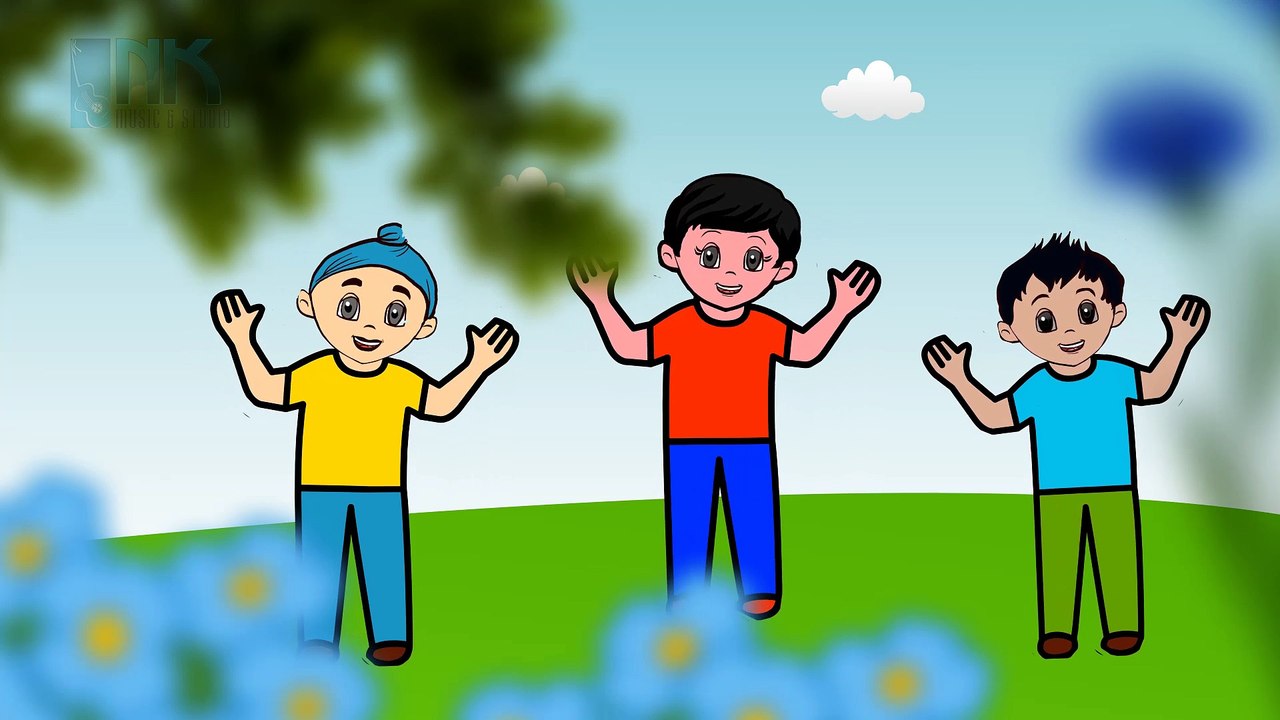 If You're Happy and You Know it Clap Your Hands Song -  Animation Rhymes for Children