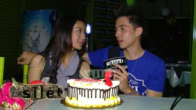 Stefan-Wilona Rayakan Dua Tahun Pacaran - Silet 08 Januari 2016