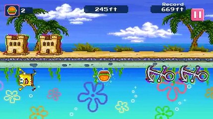SpongeBob Squarepants: Land Ho! (High-Score Gameplay, Playthrough)