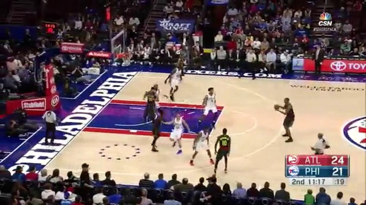 Al Horford 18 Pts - Full Highlights - Hawks vs Sixers - January 7, 2016 - NBA 2015-16 Season