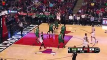 Derrick Rose Scores 8 Pts in 1st Qtr - Celtics vs Bulls - January 7, 2016 - NBA 2015-16 Season