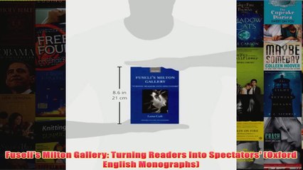 Fuselis Milton Gallery Turning Readers Into Spectators Oxford English Monographs