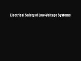 PDF Download Electrical Safety of Low-Voltage Systems Download Online