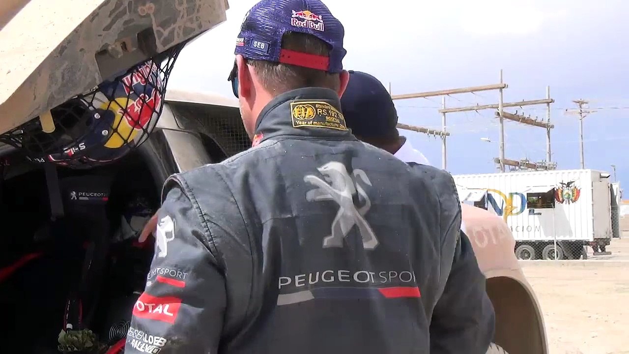 Sébastien Loeb dans le Dakar : "aller au bout, je commence à l'espérer".