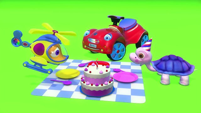 День рожденья развивающий мультфильм для малышей про машинку 3D мультфильмы для самых мале