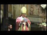 Napoli - L'omelia di Sepe all'apertura dell'anno giubilare (13.12.15)