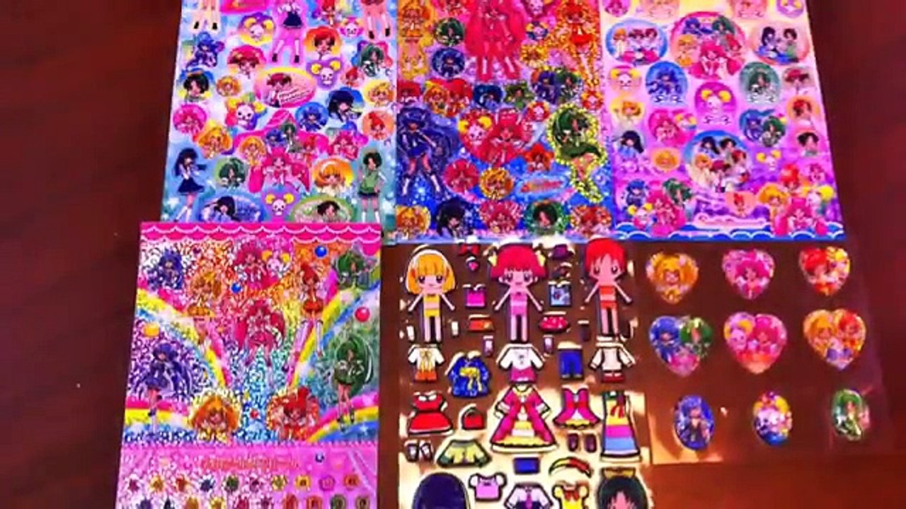 ちびっこレビュー プリキュア プリキラシール手帳
