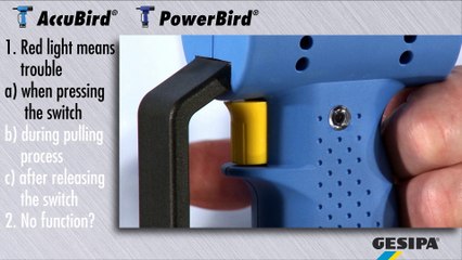 GESIPA Bird: Red light means trouble without face HD (English)