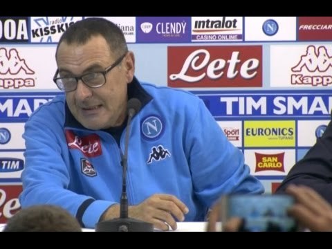 Napoli-Torino 2-1 - Sarri si tocca sentendo parlare di scudetto (06.01.16)