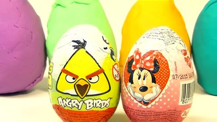 下载视频: Play-Doh Eggs Angry Birds Minnie Mouse Playdough Eggs Angry Birds Minnie Mouse Surprise Eggs