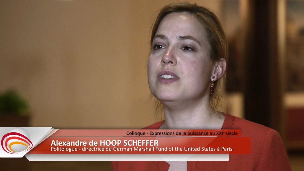 Alexandra Hoop Scheffer, directrice du Marshall Fund of the United States à Paris