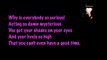 Price Tag - Jessie J Lyrics on screen