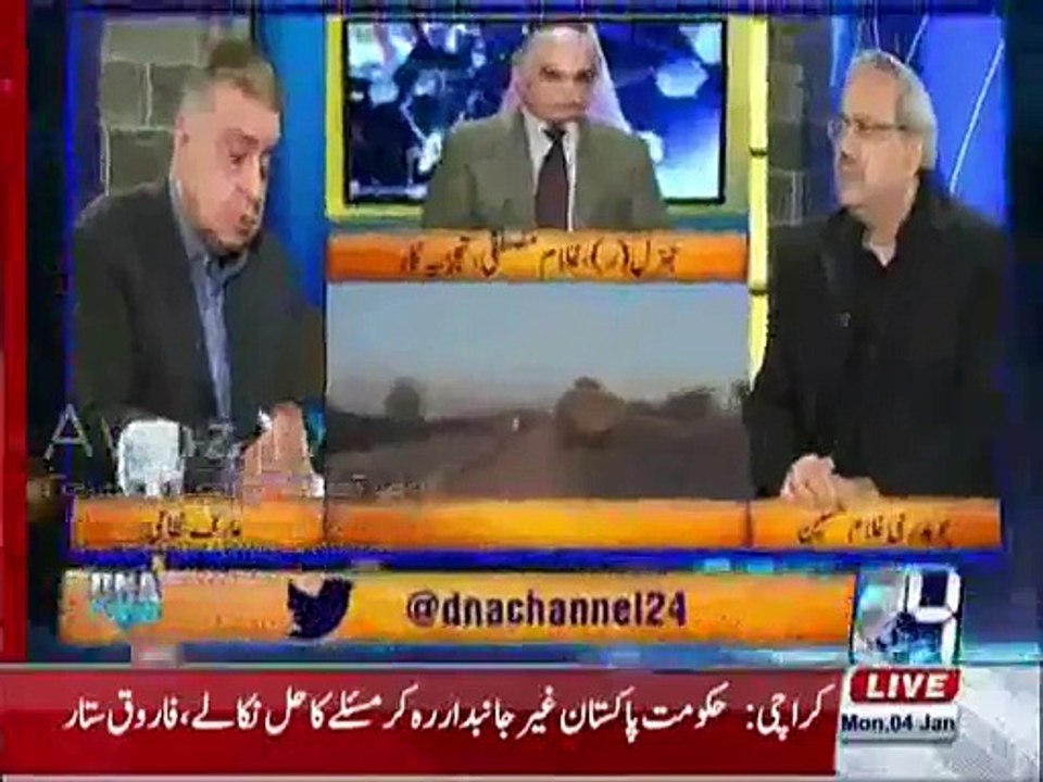 Nawaz Sharif Ko Modi Ko Airport Se Hi Farigh Kardena Chahie Tha - Gen Ghulam Mustafa