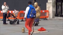 The Floating and Levitating Man.  TRICK REVEALED (step-by-step)