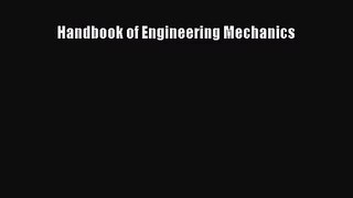 PDF Download Handbook of Engineering Mechanics PDF Online