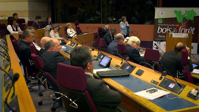 3ème Forum franco-québécois bois & forêt, du 2 au 4 novembre 2015 à Paris