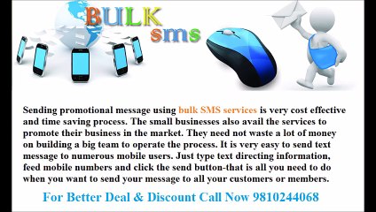 Why Bulk SMS Service so Popular ?