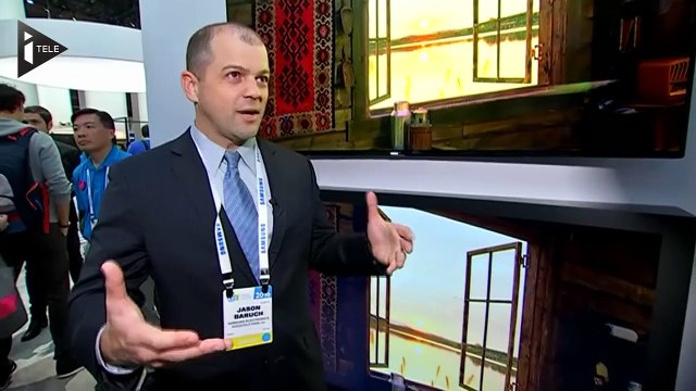 CES 2016 : Des télévisions de plus en plus immersives