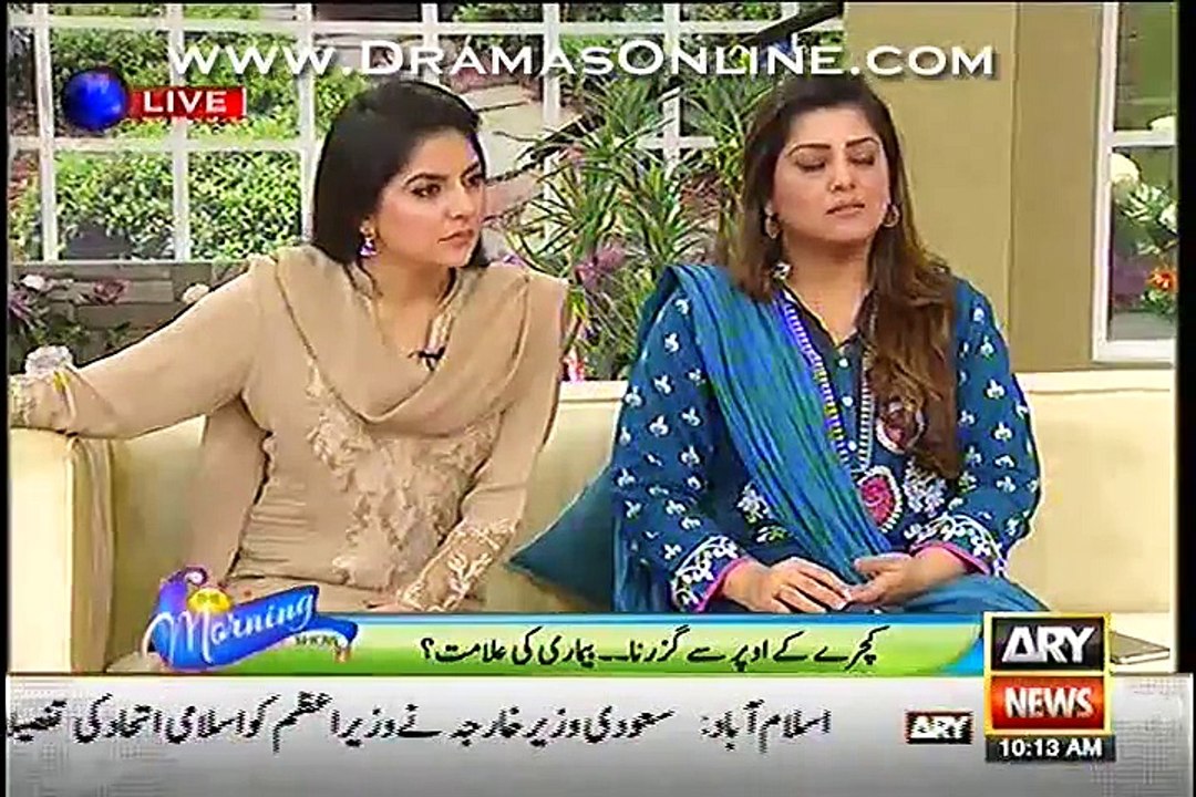 The Morning Show With Sanam Baloch-8TH January 2016-Part 3