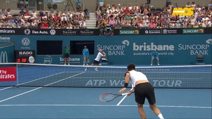 ATP Brisbane - Les plus beaux points des quarts