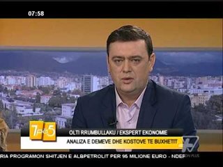 7pa5 - Analiza e dëmeve dhe kostove të buxhetit - 8 Janar 2016 - Show - Vizion Plus