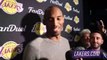 Kobe Bryant Postgame Interview | Lakers vs Grizzlies | December 27, 2015 | NBA 2015-16 Season