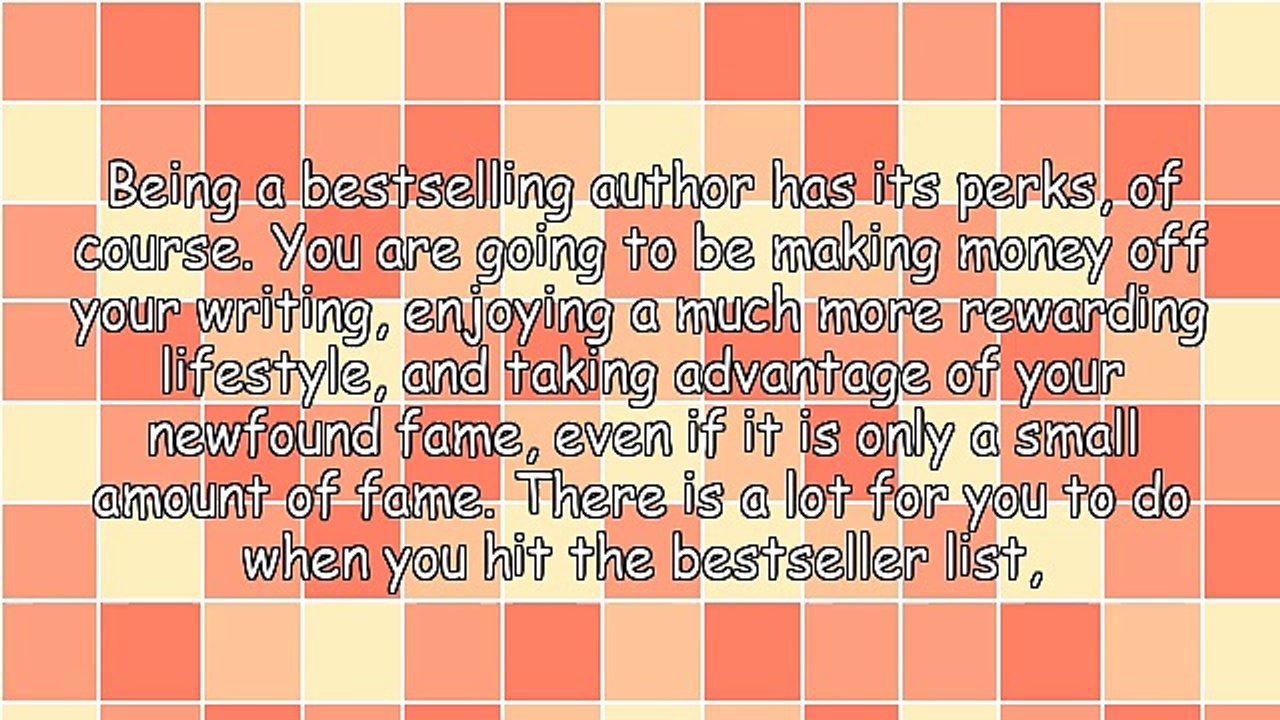 Why You Need to Be the Author of a Bestseller