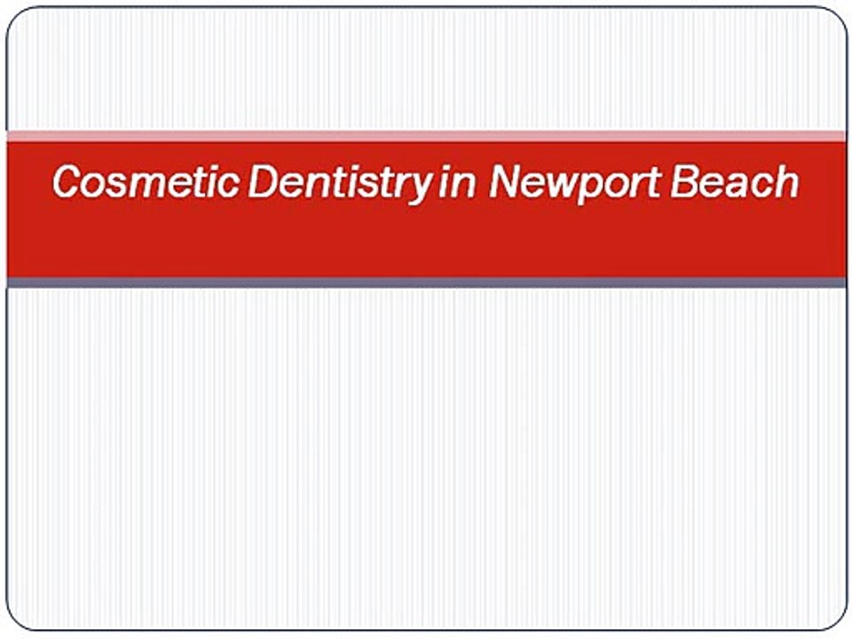 dentist in Newport Beach