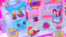 CANDY COLLECTION Shopkins ⓈⒺⒶⓈⓄⓃ 4 Food Fair Playset 8 Exclusives Unboxing Vi ⓋⒾⒹéⓄ