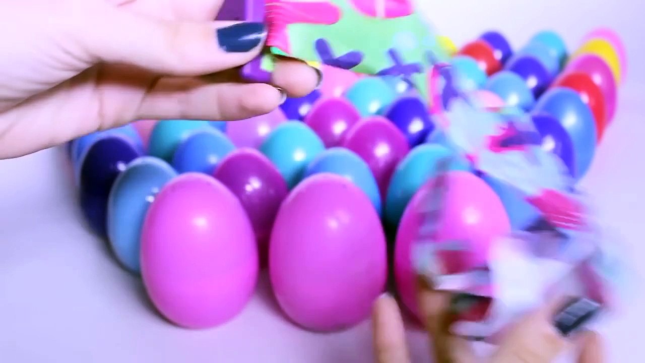 Surprise Œufs De Mickey Mouse Peppa Cochon Angry Birds Princesses Disney Spider-Man Huevos Sorpresa