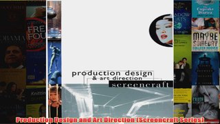 Production Design and Art Direction Screencraft Series